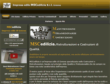 Tablet Screenshot of mscedilizia.it